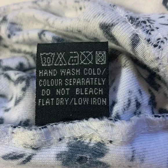 NIKKY NWOT 100% Midweight Cotton Short Sleeve T-shirt  w Beads & sparkle sequins - Picture 6 of 7